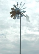 Uni-Pole Windmill Aeration System